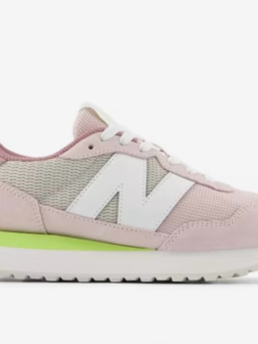 🌸 NWOB, New Balance 237 Sneakers Stone Pink - Picture 11 of 11